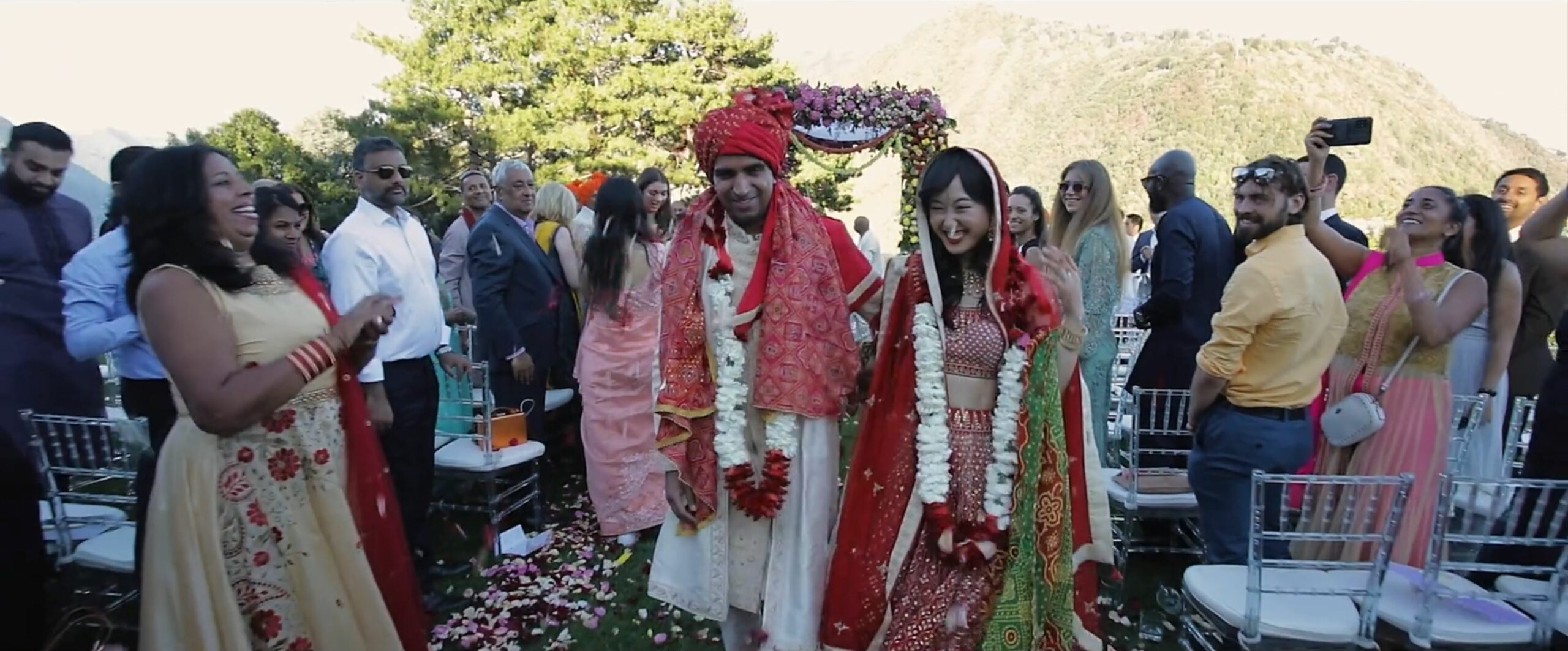 KANA E AKASH Indian Wedding (TRAILER) | LAKE OF COMO