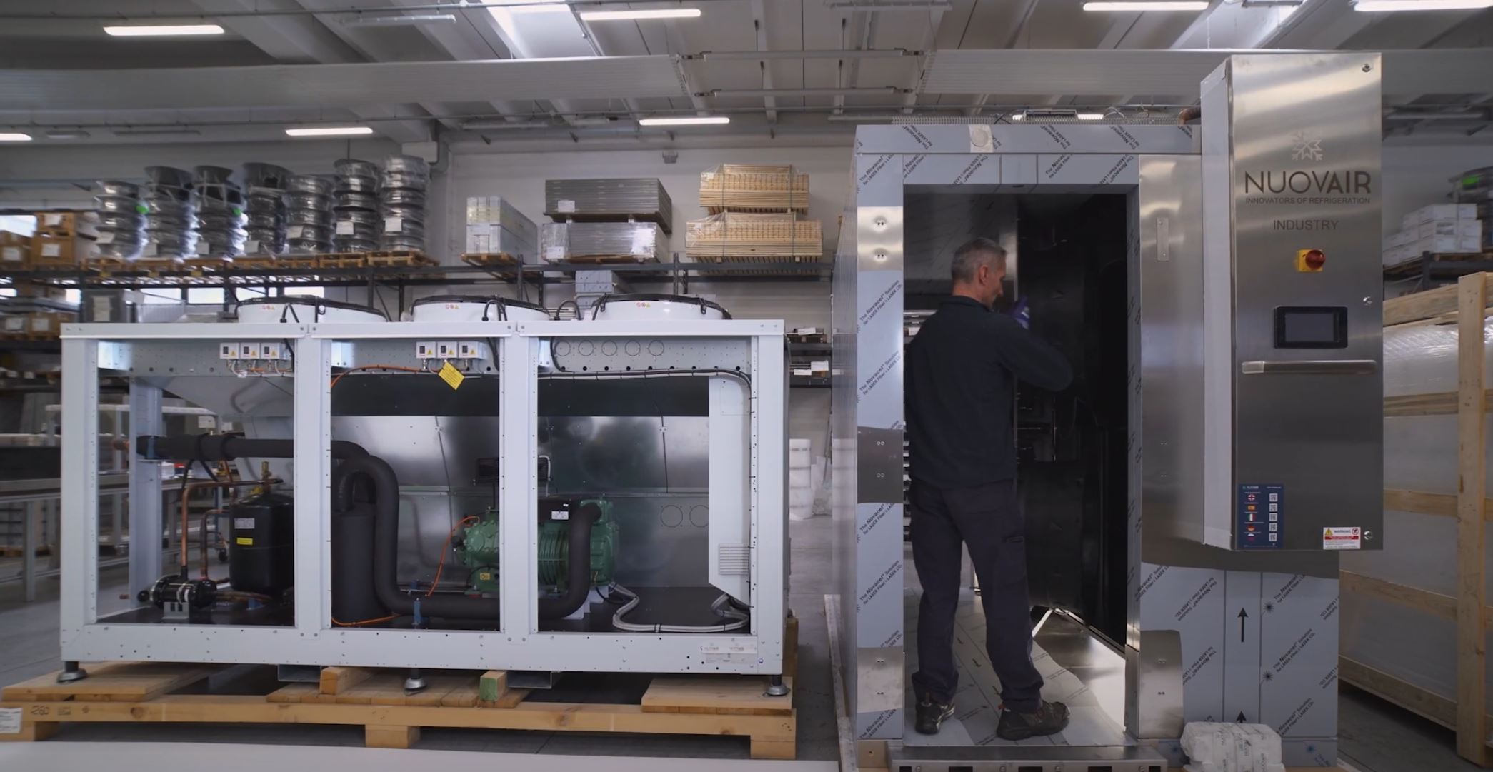 nuovair: professional blast chillers